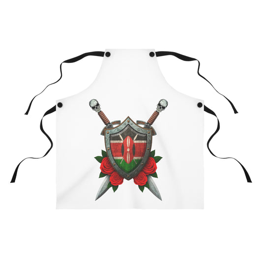 Apron (AOP) - Kenyan flag theme