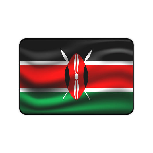 Kenyan flag Desk Mat