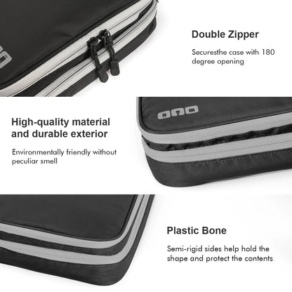 Travel Electronic Accessories Organizer, Storage Handbag Cable Organizer Bag Waterproof Carry Pouch for 11.6 Laptop,Tablet,Power