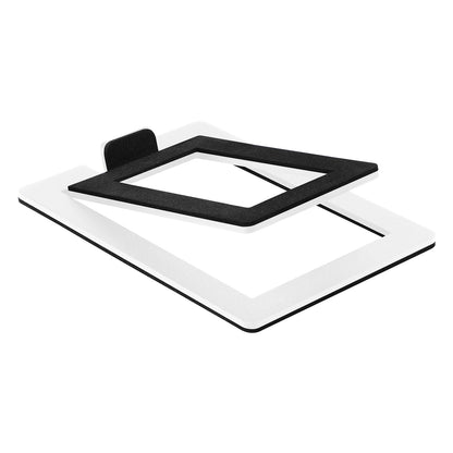 Speaker Support Base is Made of Carbon Steel For Tabletop Speaker Bottom Stand with Shock Absorption and Enhanced Sound Quality