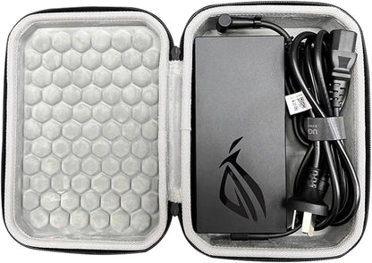 Hard Travel Gaming Laptop Charger Case Fit for ASUS ROG 150W/180W/200W/240W/280W/330W AC Adapter Cord Computer Accessories Case