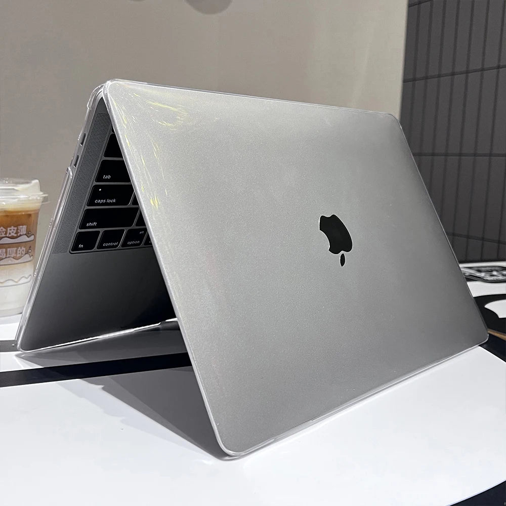 2025 Laptop Case For Apple Macbook Air 13.6 15 Inch For Mac M1 M2 M3 M4 Chip Pro 13 14 16 A2338 Air 13 A2337 A2179 Crystal Cover