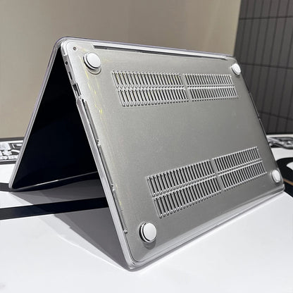 2025 Laptop Case For Apple Macbook Air 13.6 15 Inch For Mac M1 M2 M3 M4 Chip Pro 13 14 16 A2338 Air 13 A2337 A2179 Crystal Cover