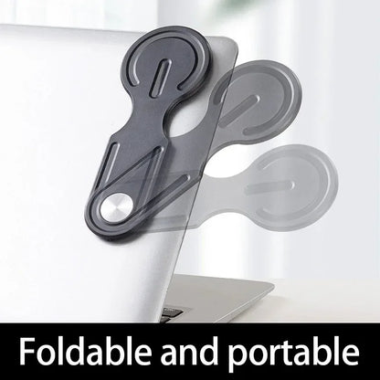 Magnetic Phone Holder Rotation Smartphone Laptop Back Mount for Magsafe iPhone 16 15 14 13 12 Pro Max Notebook Accessories Stand